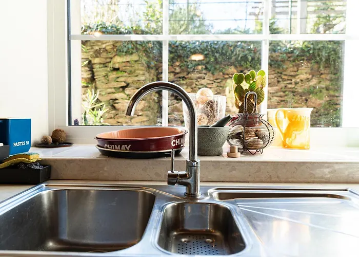 La Rustique, Maison De Charme Proche Carcassonne - Jardin, Wifi, Equipee 펜션 Cuxac-Cabardès